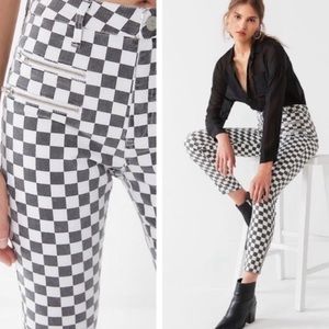 Urban Outfitters BDG checkered mom Jean